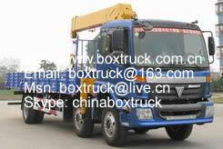 FOTON truck mounted crane